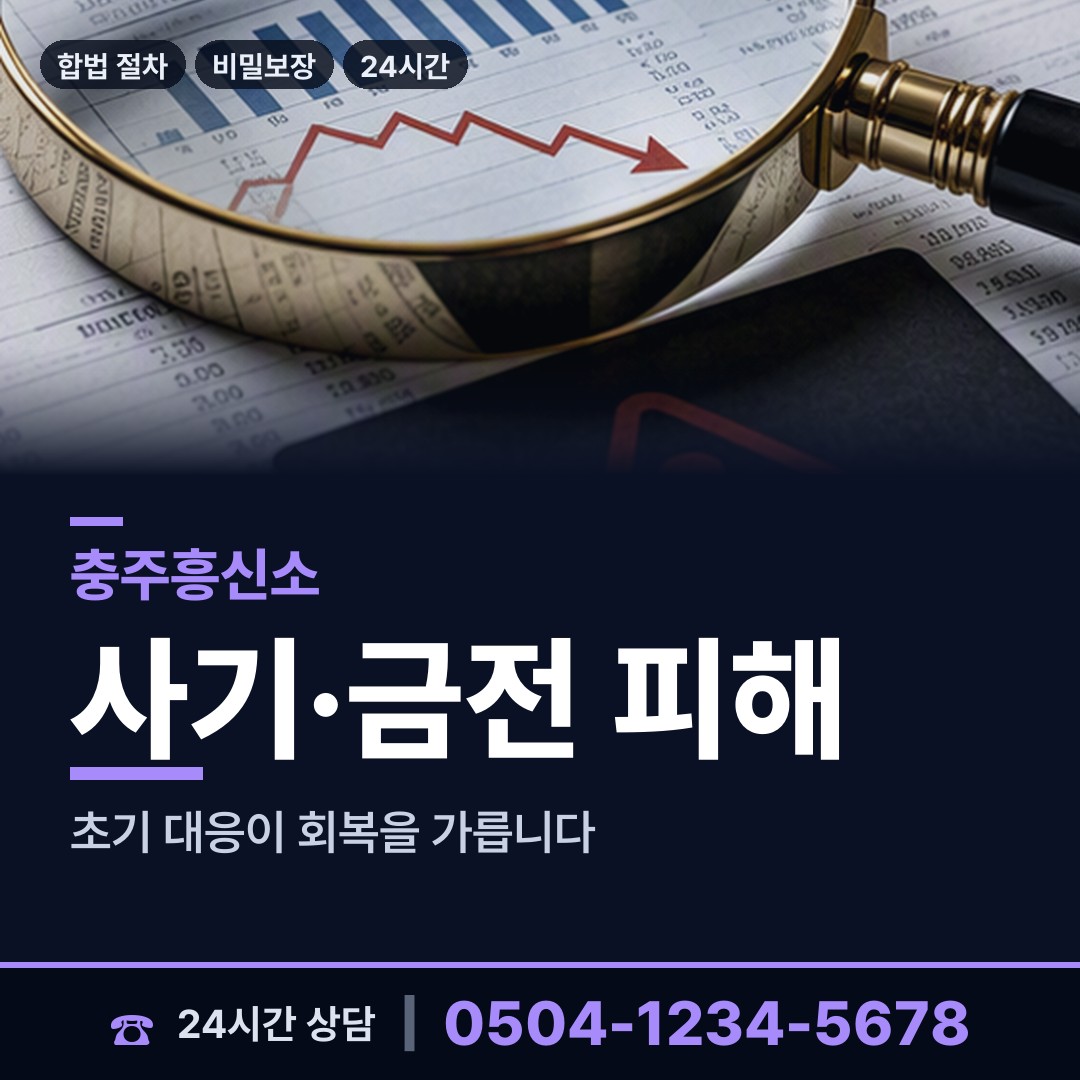 충주 연수동 탐정비용 상담 안내